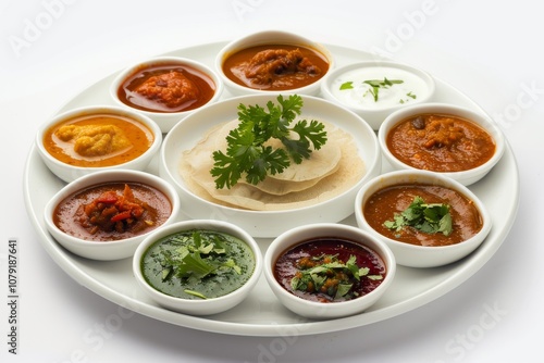 Assortment of Indian Dips and Sauces