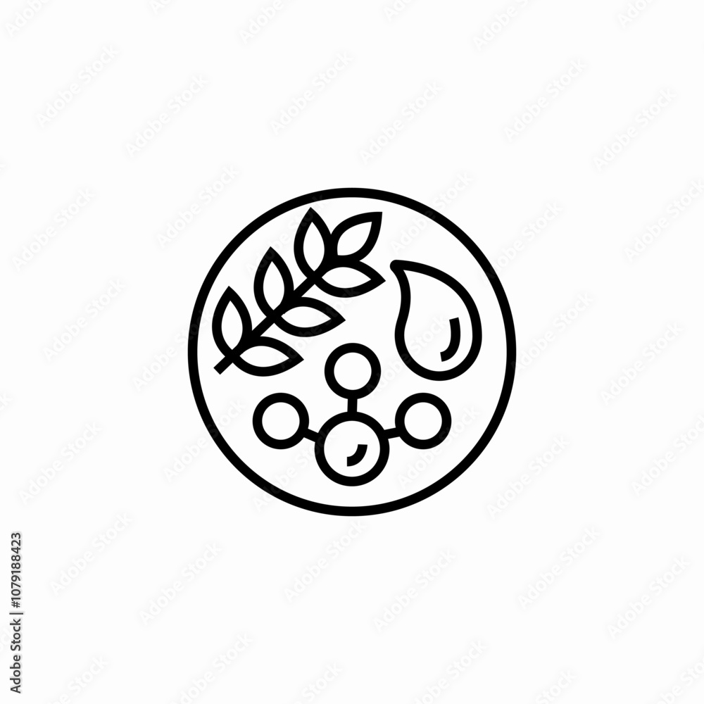 probitotics health icon sign vector probitotics health icon sign vector