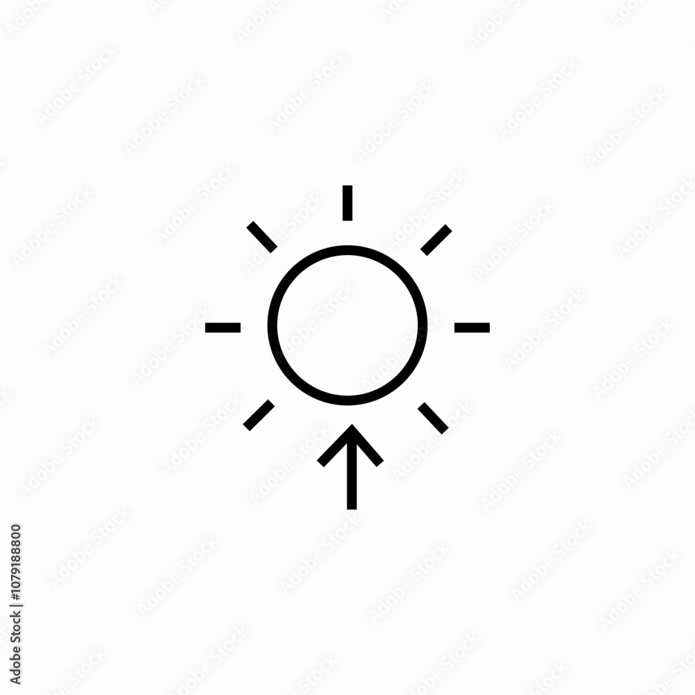 sunrise morning icon sign vector sunrise morning icon sign vector