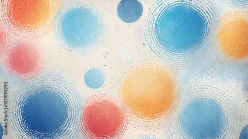 abstract background with circles