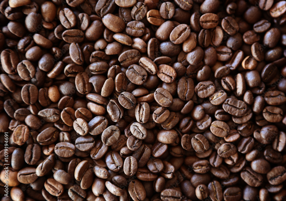 Fototapeta premium Roasted coffee beans