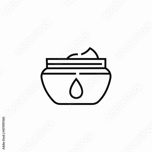 cream scrub icon sign vector