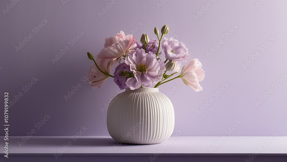 Light pink and lavender flowers, featuring petals in various stages of bloom generated with AI. Light pink and lavender flowers, featuring petals in various stages of bloom generated with AI.