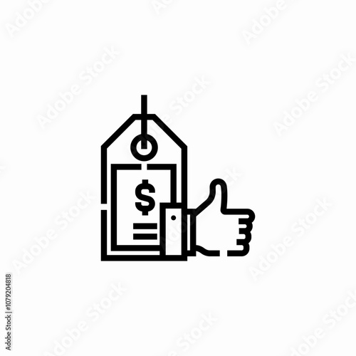 best price tag icon sign vector