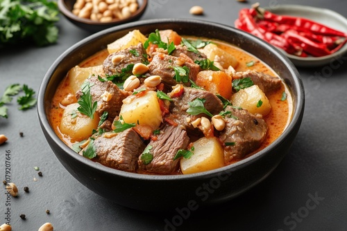 Savor the Richness of Tender Beef Massaman Curry