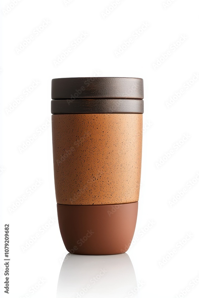 Nachhaltiger Kaffeebecher wiederverwendbar umweltfreundlicher Becher für unterwegs modernes Design Bio-Material langlebiger Coffee-to-go Becher umweltbewusstes Trinkgefäß Zero-Waste Zubehör