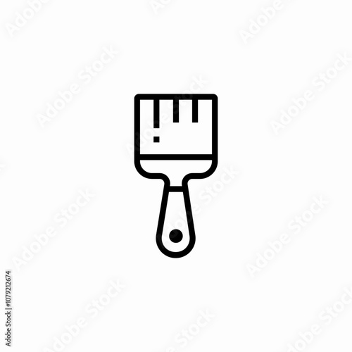painting brush art icon sign vector