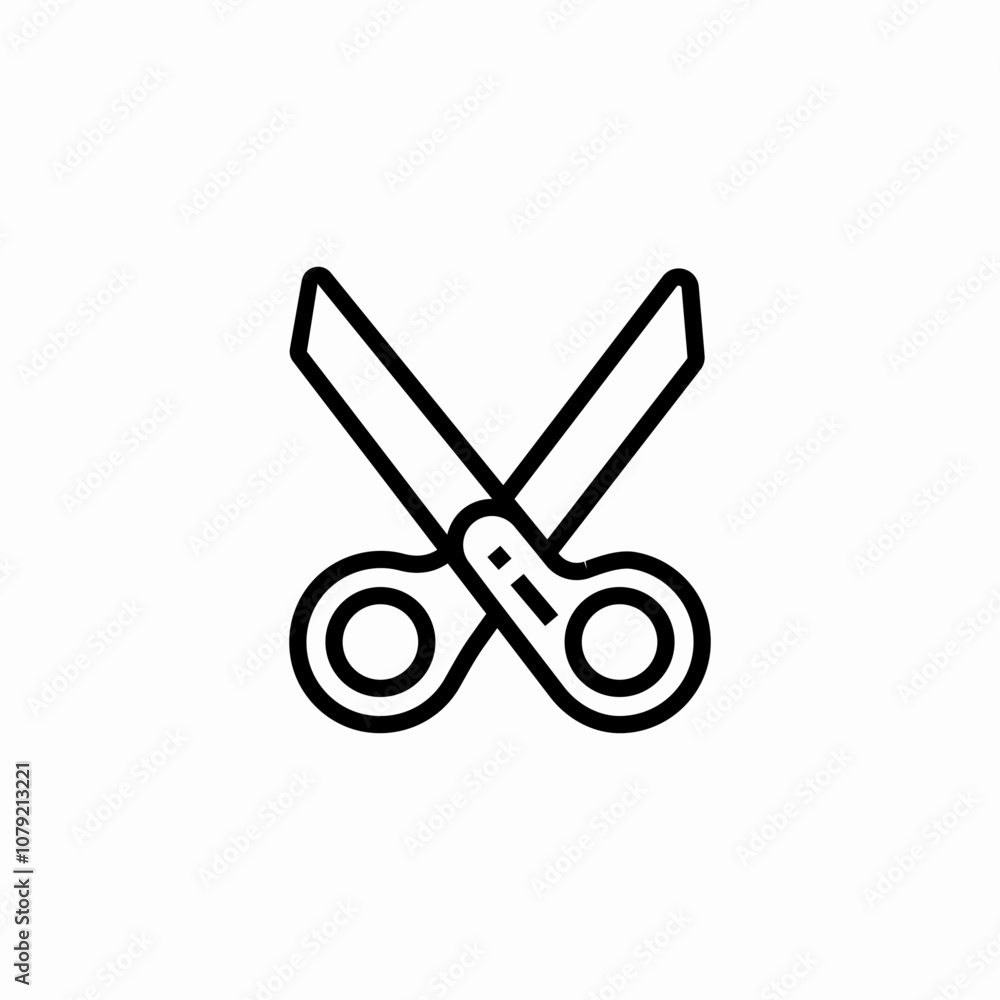 scissors cut icon sign vector scissors cut icon sign vector