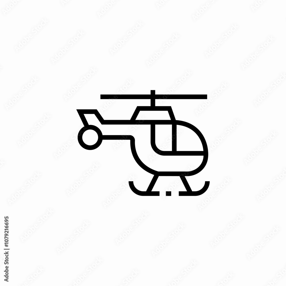 helicopter flight icon sign vector helicopter flight icon sign vector