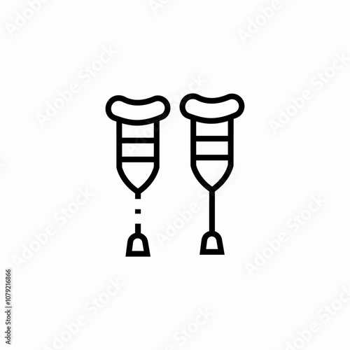 injury clutch icon sign vector