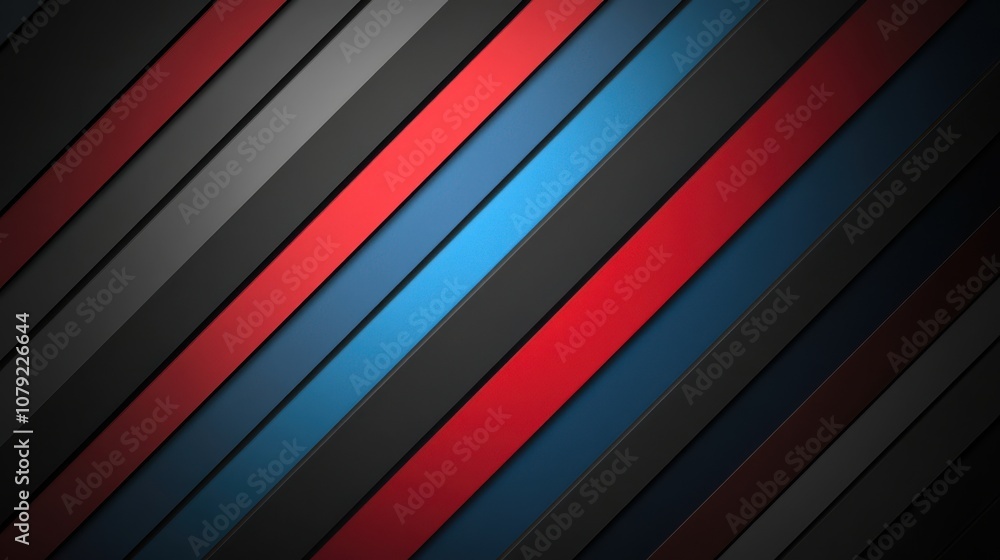 Obraz premium Minimalist Dark Background with Stripes