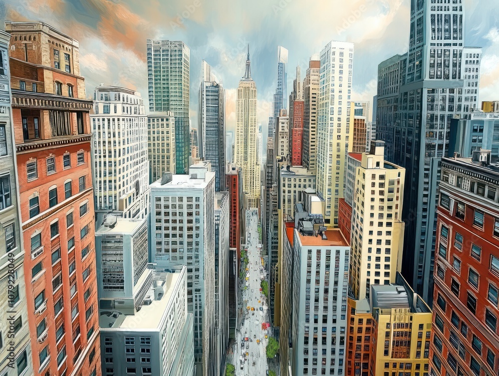 Obraz premium The Big City