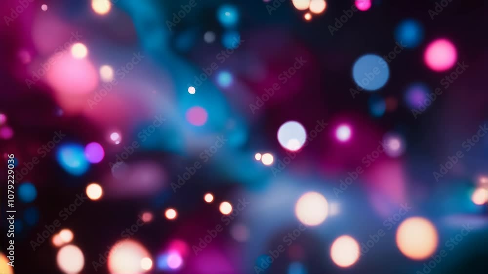 Abstract background with colorful bokeh lights creating a festive and magical atmosphere, perfect for celebrations, holidays, and special occasions Abstract background with colorful bokeh lights creating a festive and magical atmosphere, perfect for celebrations, holidays, and special occasions