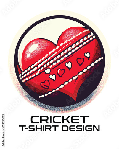 Cricket Vector T Shirt Design