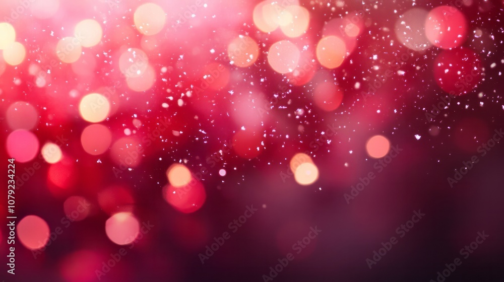 Red bokeh lights background. Unfocused abstract red glitter holiday background. Christmas, Valentines day design element. Mock up. Winter xmas holidays wallpaper. Red bokeh lights background. Unfocused abstract red glitter holiday background. Christmas, Valentines day design element. Mock up. Winter xmas holidays wallpaper.