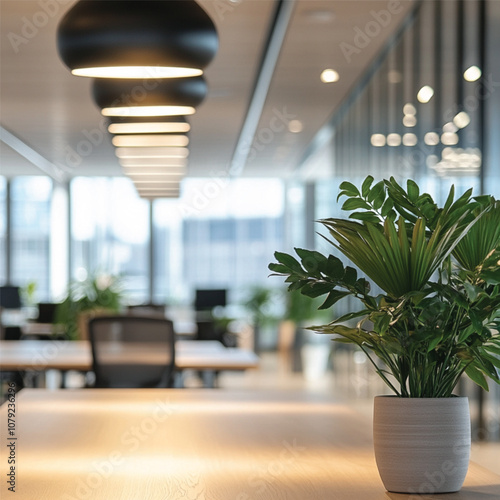 interior of modern office