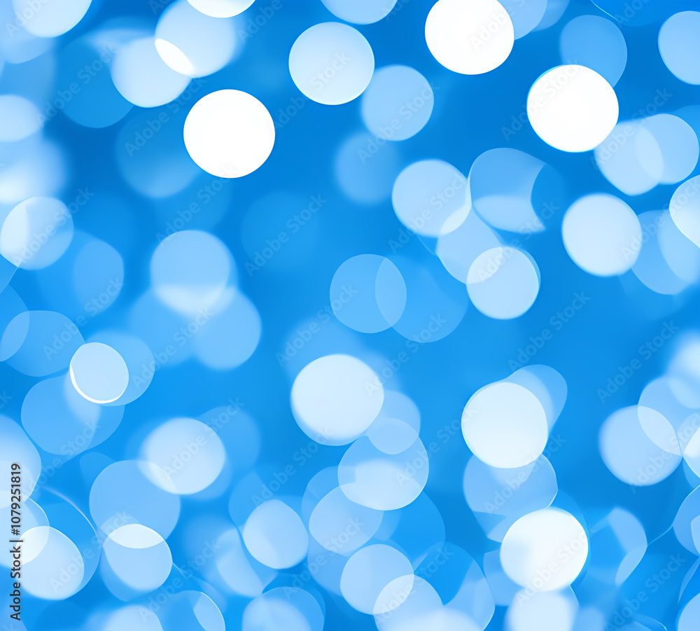 Green bokeh background with blue bokeh effect defocused lights on dark background.generative ai Green bokeh background with blue bokeh effect defocused lights on dark background.generative ai