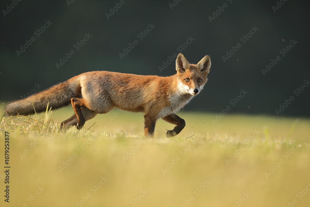 Lis rudy, fox, lis (Vulpes vulpes)