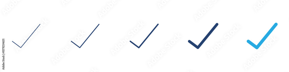 Check icon Symbol set collection Check icon Symbol set collection
