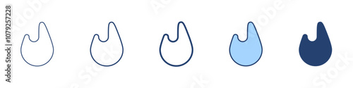 Fire icon Symbol set collection