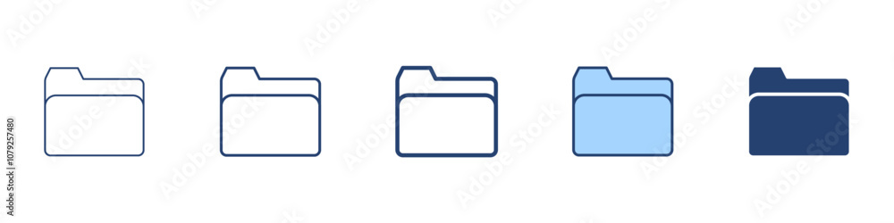 Folder icon Symbol set collection Folder icon Symbol set collection