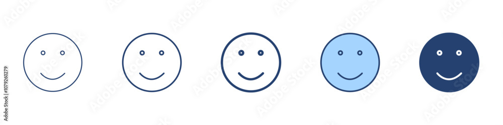 Smile icon Symbol set collection Smile icon Symbol set collection