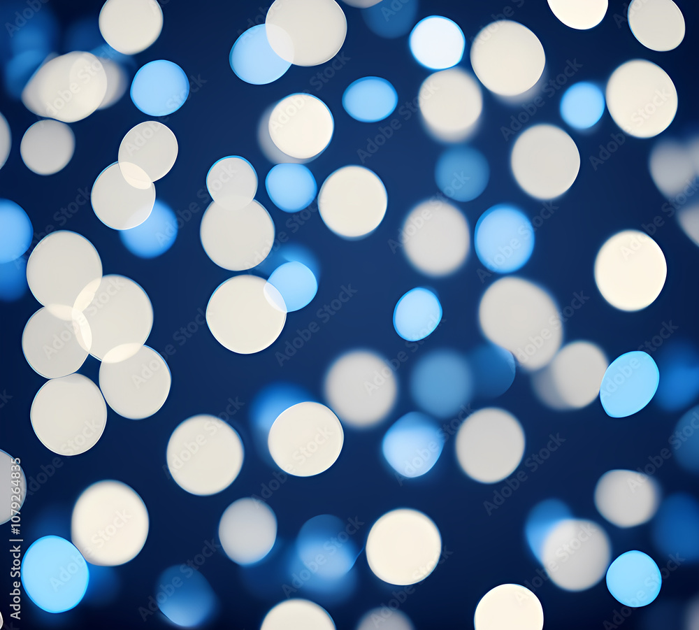 Green bokeh background with blue bokeh effect defocused lights on dark background.generative ai Green bokeh background with blue bokeh effect defocused lights on dark background.generative ai