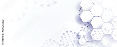 A dna technology abstract background