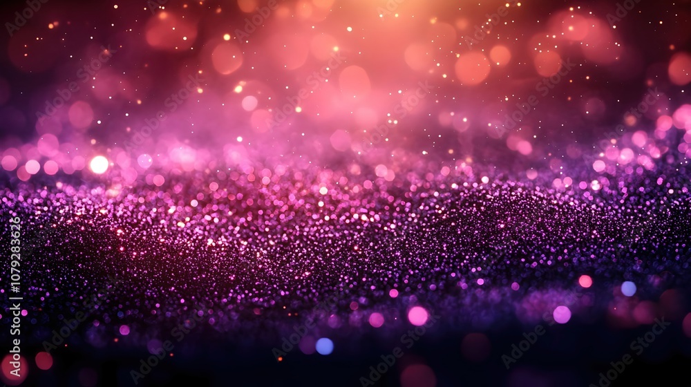 Purple Glitter Abstract Background Purple Glitter Abstract Background