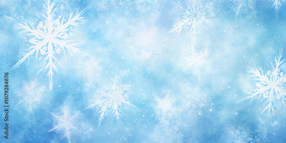 Holiday Christmas Background with Snowflakes Holiday Christmas Background with Snowflakes