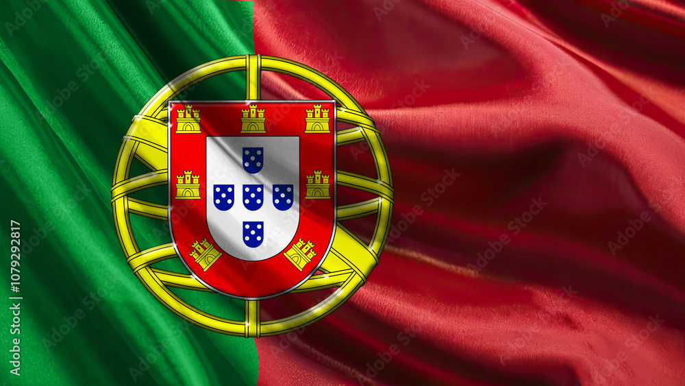 portuguese flag for national Day or Independence Day of portugal portuguese flag for national Day or Independence Day of portugal