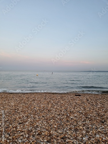 beach at sunset
