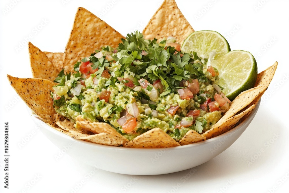A bowl of guacamole with a lime on top A bowl of guacamole with a lime on top