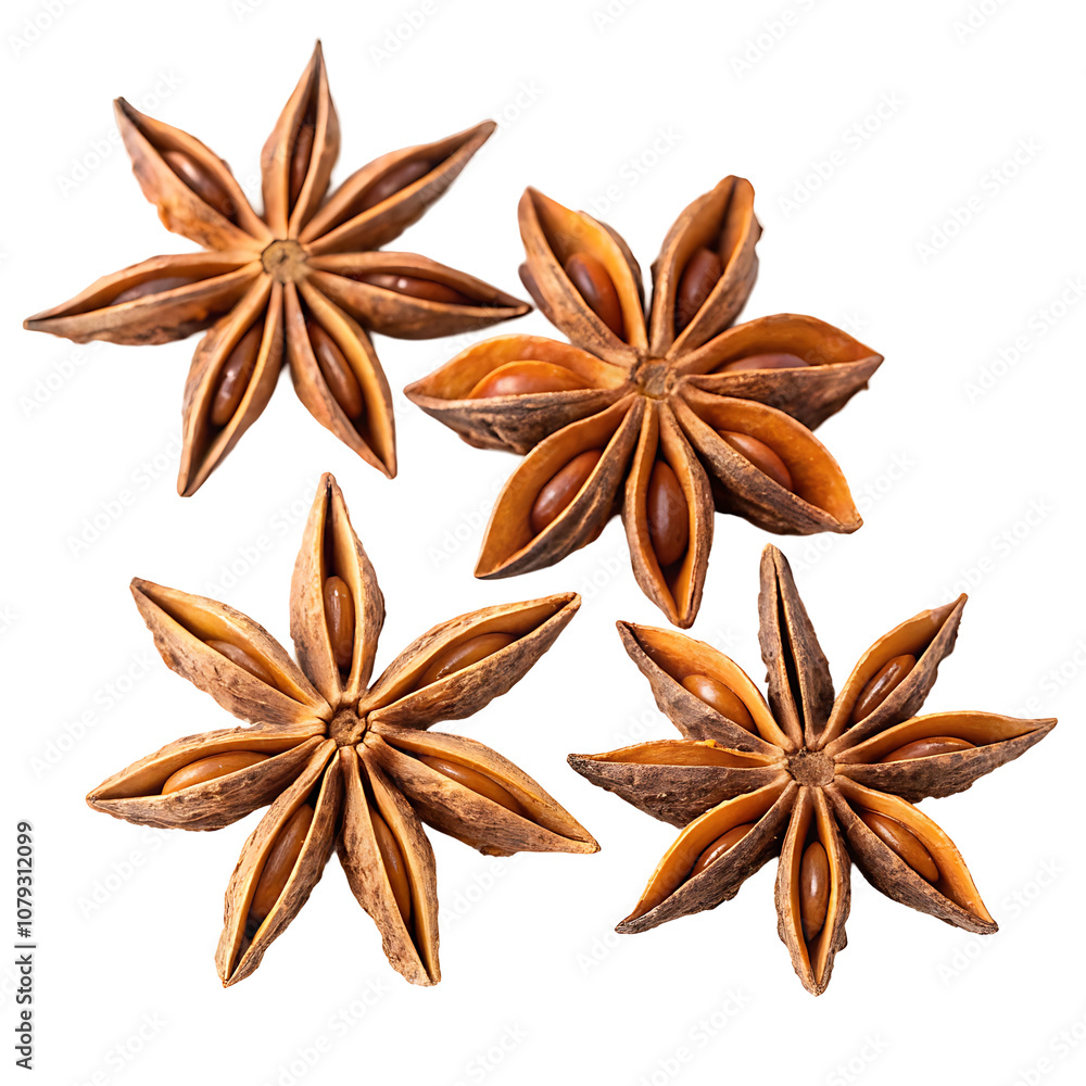 star anise isolated 