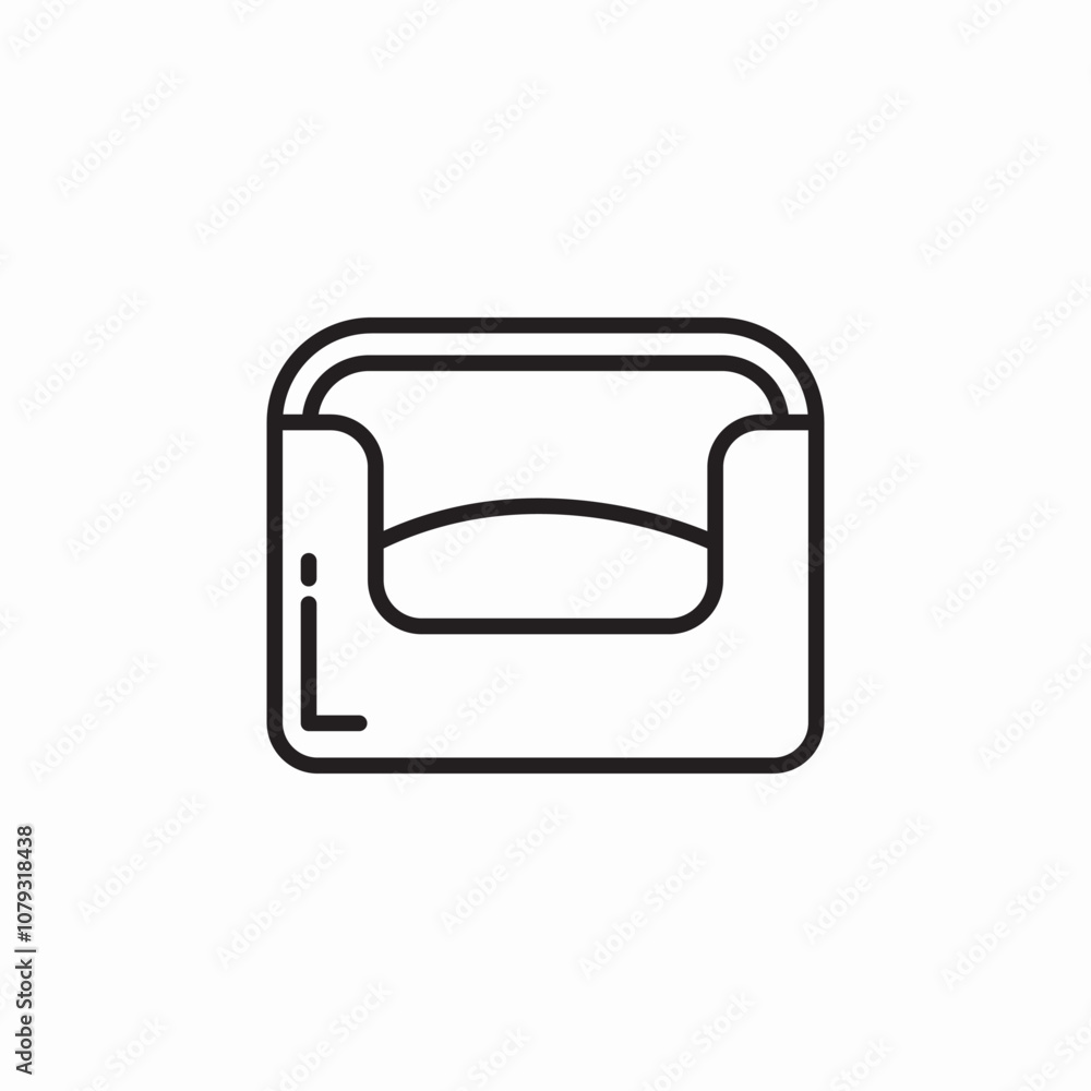 cat seat icon sign vector cat seat icon sign vector