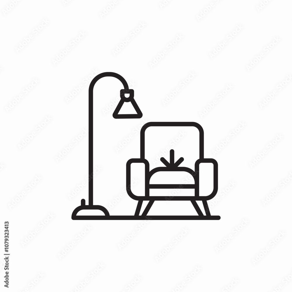 home interior icon sign vector home interior icon sign vector