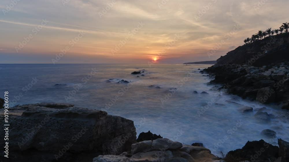 Sunset Magic in Puerto Escondido, Timelapse from the Mirador de las Tortugas Sunset Magic in Puerto Escondido, Timelapse from the Mirador de las Tortugas