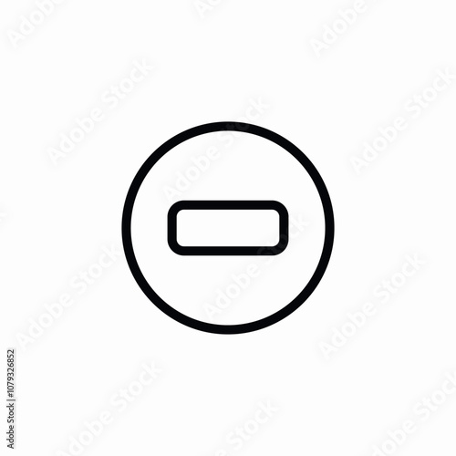 do not enter icon sign vector