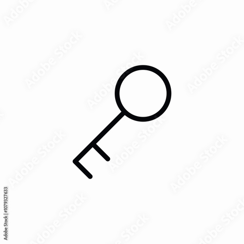 Wallpaper Mural password key icon sign vector Torontodigital.ca