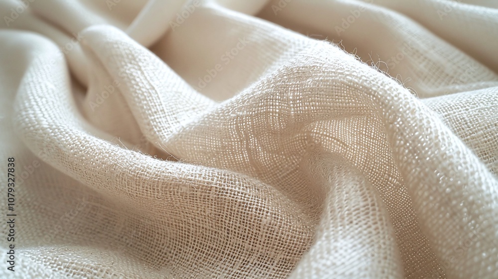Natural beige linen fabric texture, soft folds, close-up shot, neutral tones, organic textile, minimalist background, high-quality fabric, cozy aesthetic, textile design
Natural beige linen fabric texture, soft folds, close-up shot, neutral tones, organic textile, minimalist background, high-quality fabric, cozy aesthetic, textile design