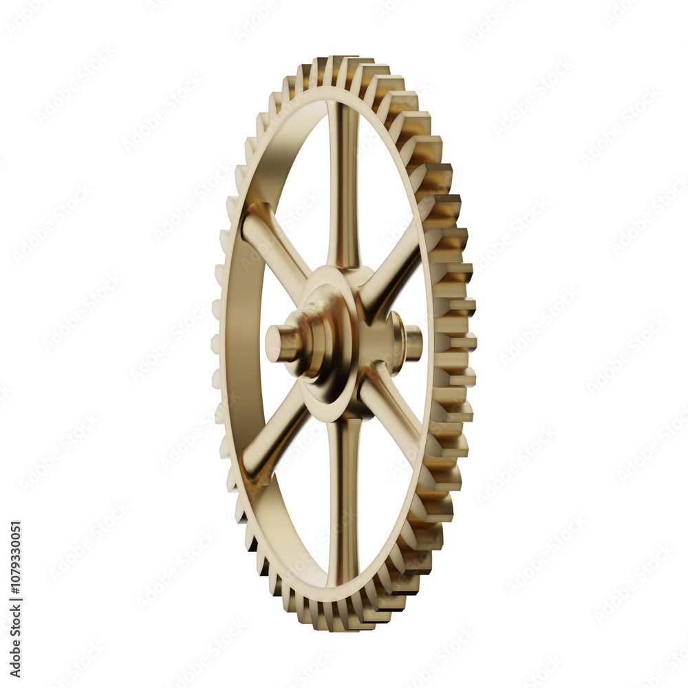 Obraz premium Cog wheel isolated