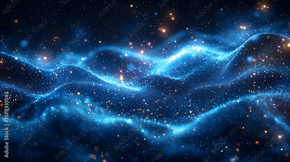 Stellar Blue Serenity Abstract Art Stellar Blue Serenity Abstract Art