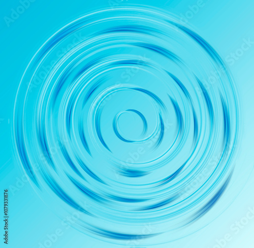 Wallpaper Mural abstract background with blue and concentric circles  Torontodigital.ca