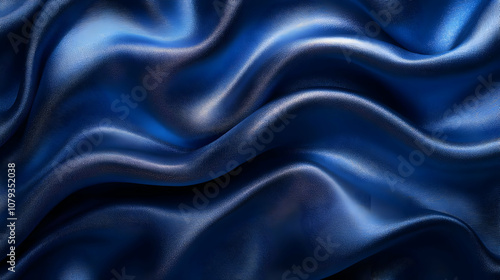 Abstract Blue Wavy Background Texture