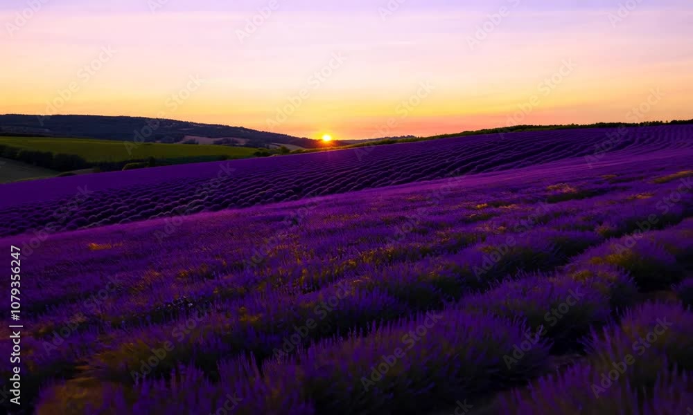 Lavender Field at Sunset
Lavender Field at Sunset
