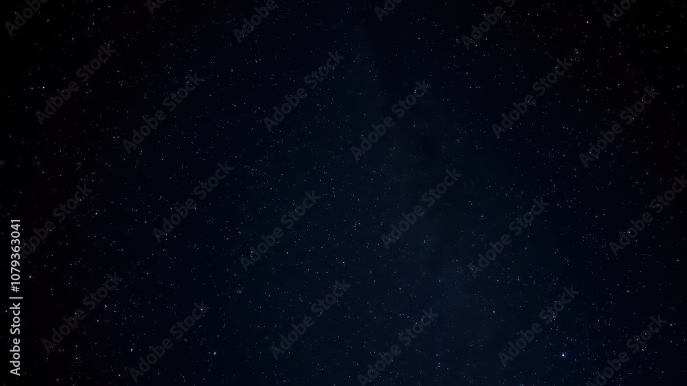 Fototapeta premium Starry night sky with twinkling stars on dark background, beauty, serene, sparkling stars
