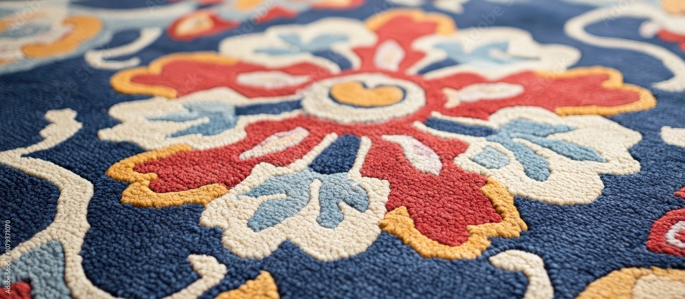 Handcrafted wool area rug featuring intricate designs and vibrant colors perfect for adding warmth to any living space Handcrafted wool area rug featuring intricate designs and vibrant colors perfect for adding warmth to any living space