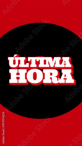 Breaking News PT Ultima Hora Vertical Transparent