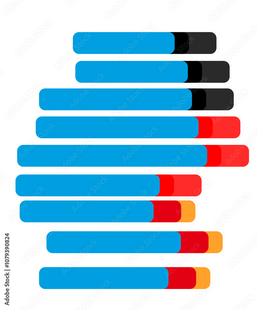 creative shape as the map of Germany, german black red yellow colors, isolated symbolic symbol creative shape as the map of Germany, german black red yellow colors, isolated symbolic symbol