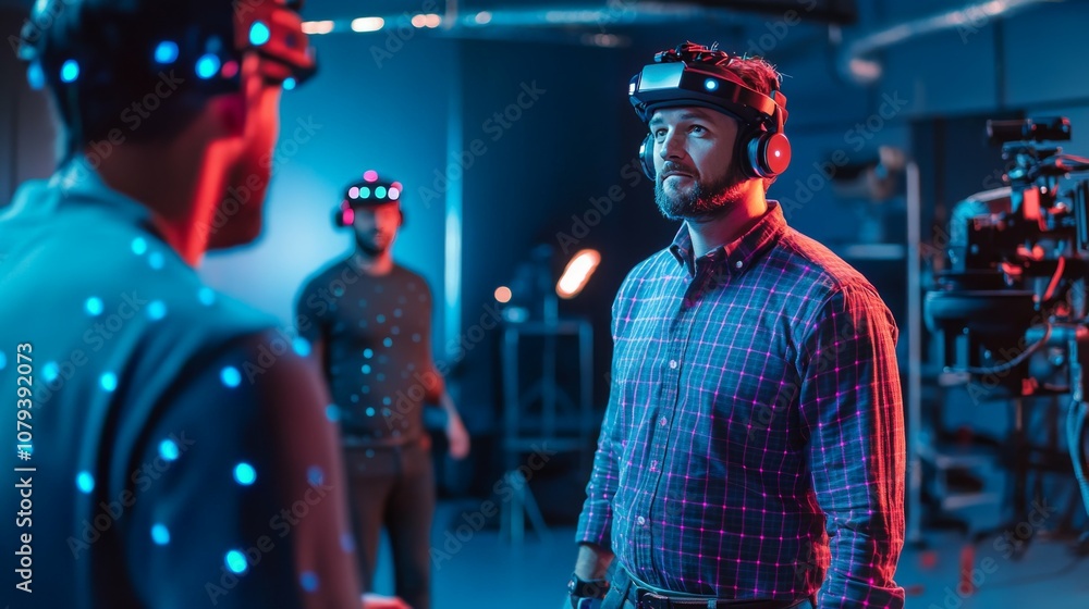 Obraz premium Virtual Reality Film Production